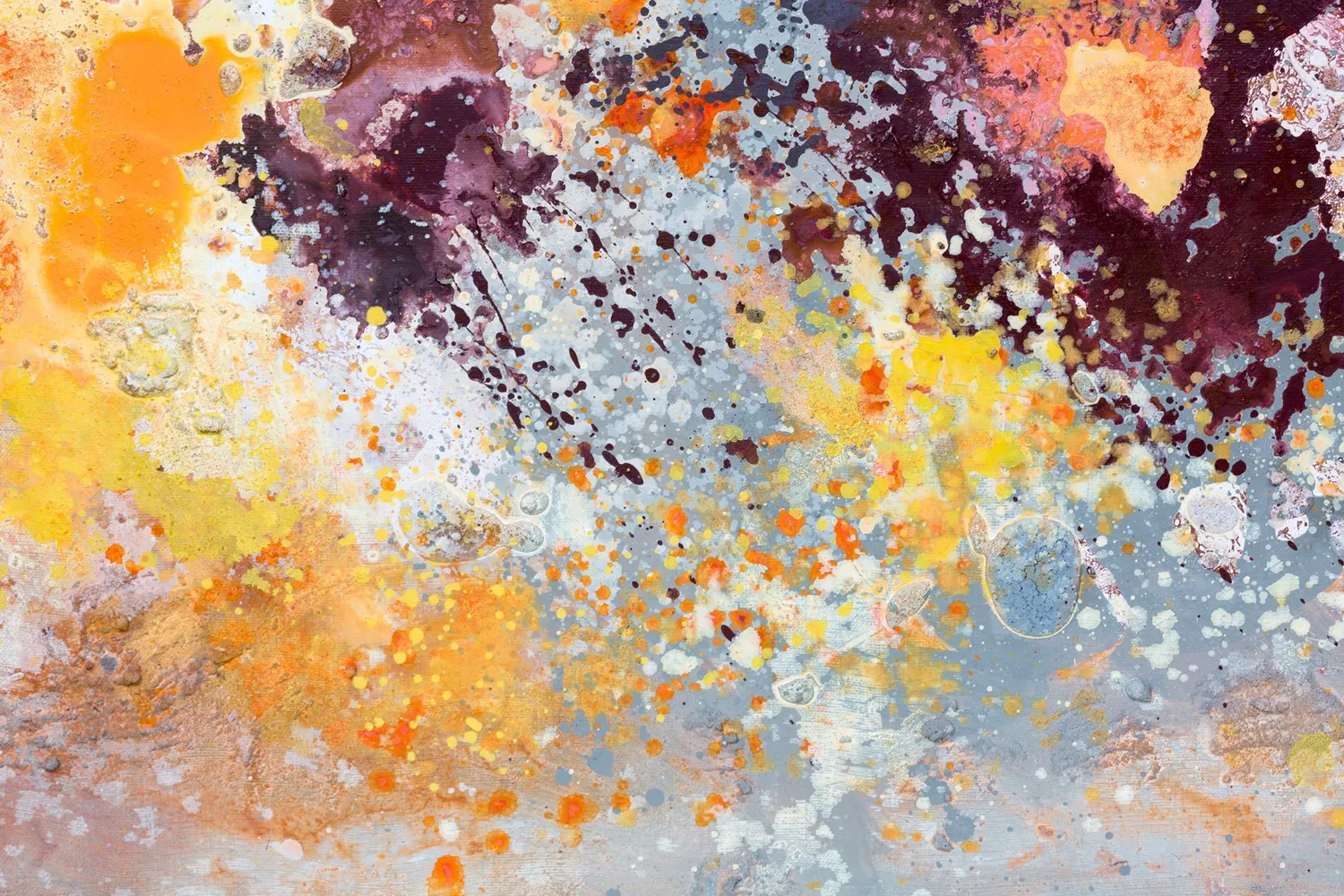Autumn Textured (Gamma series) Abstract Painting Alena Kuznetsova - Subjektiv.art 10