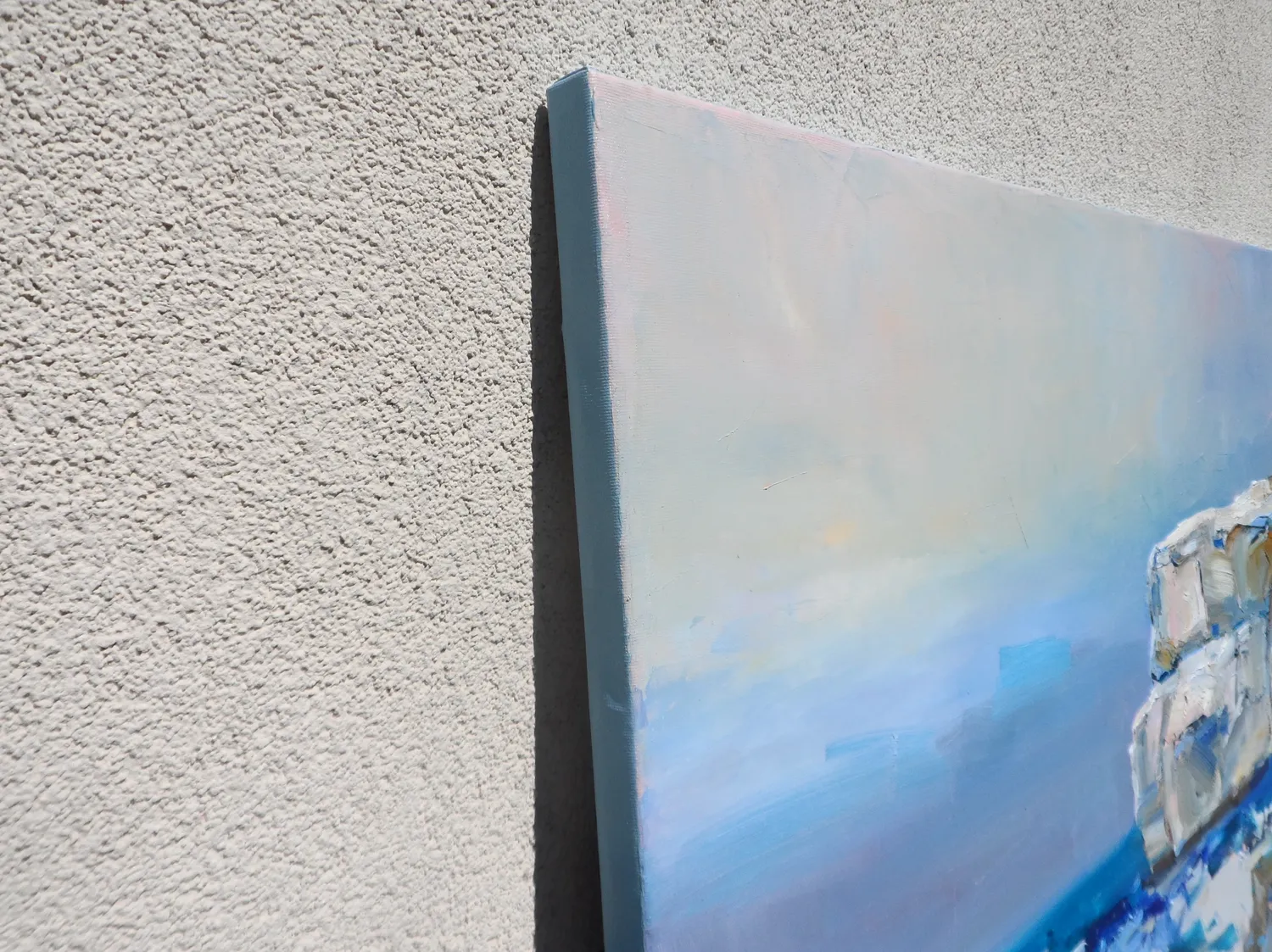 Rocks of malta Expressive and gestural Painting Yehor Dulin - Subjektiv.art 5
