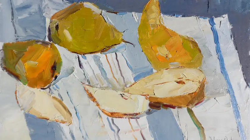 Pears Fine Art Painting Yehor Dulin - Subjektiv.art