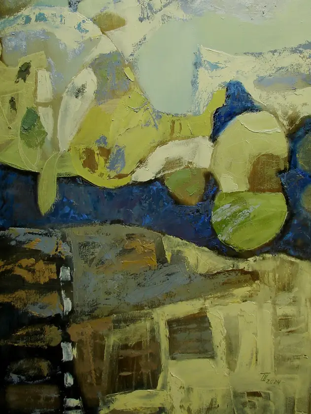 Big fish Modern Painting Tetiana Shuliak - Subjektiv.art