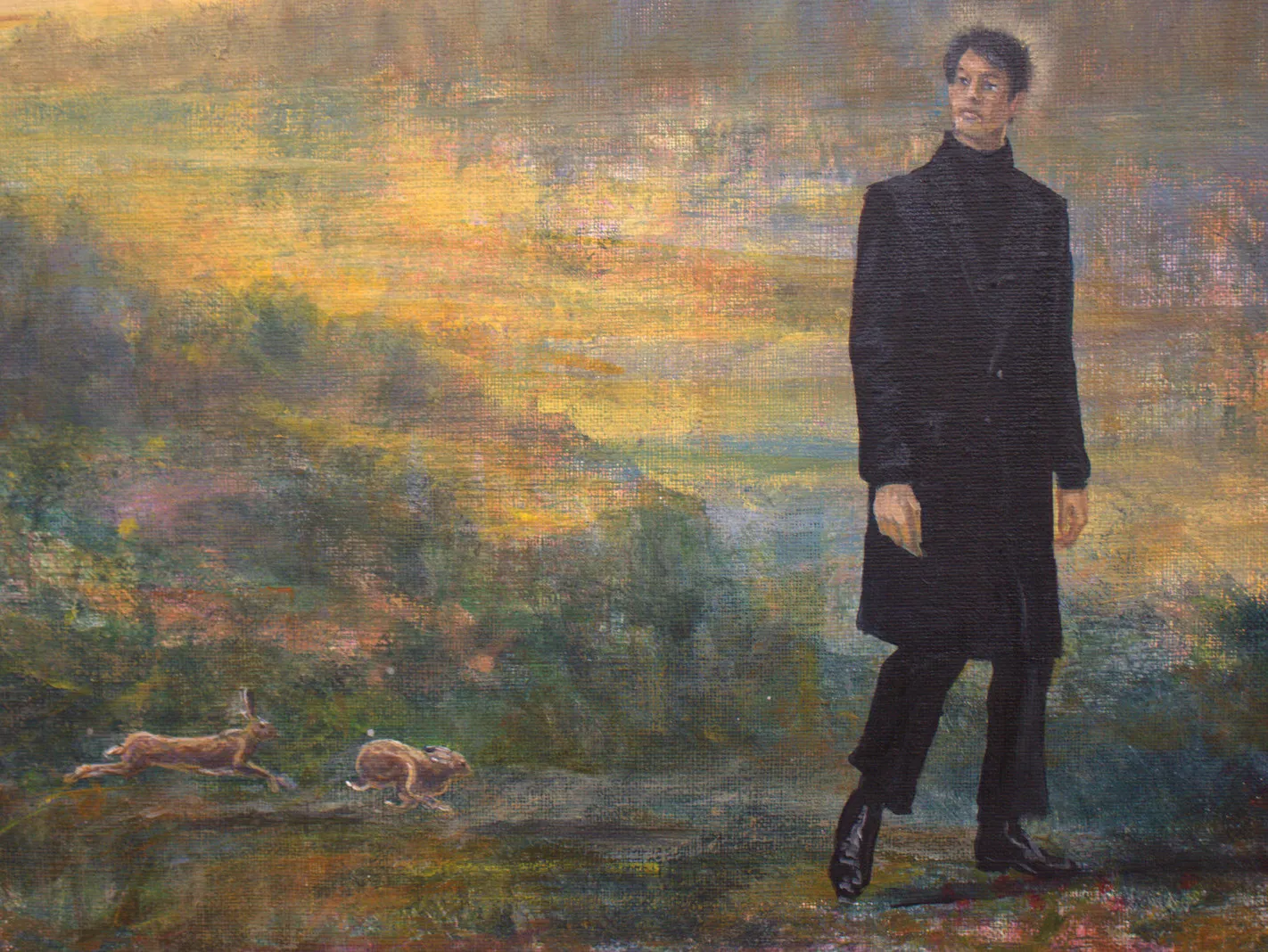 L'apparition Surrealistic Painting francois page - Subjektiv.art 2