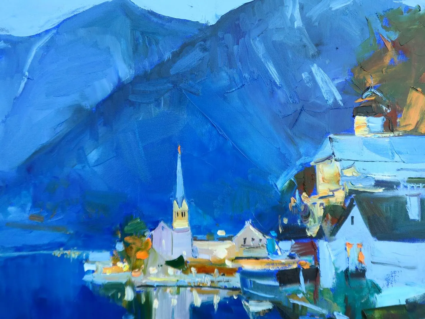 Hallstat Fine Art Painting Yehor Dulin - Subjektiv.art 3