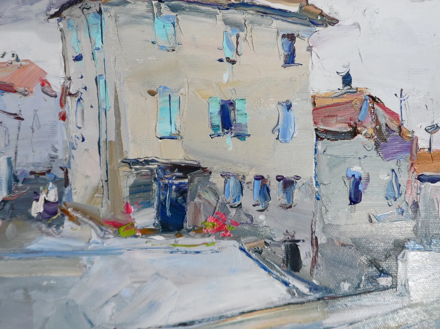 Village France Fine Art Painting Yehor Dulin - Subjektiv.art 4