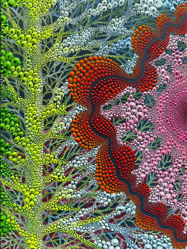 Space No.7 Abstract Painting Oksana Gural - Subjektiv.art