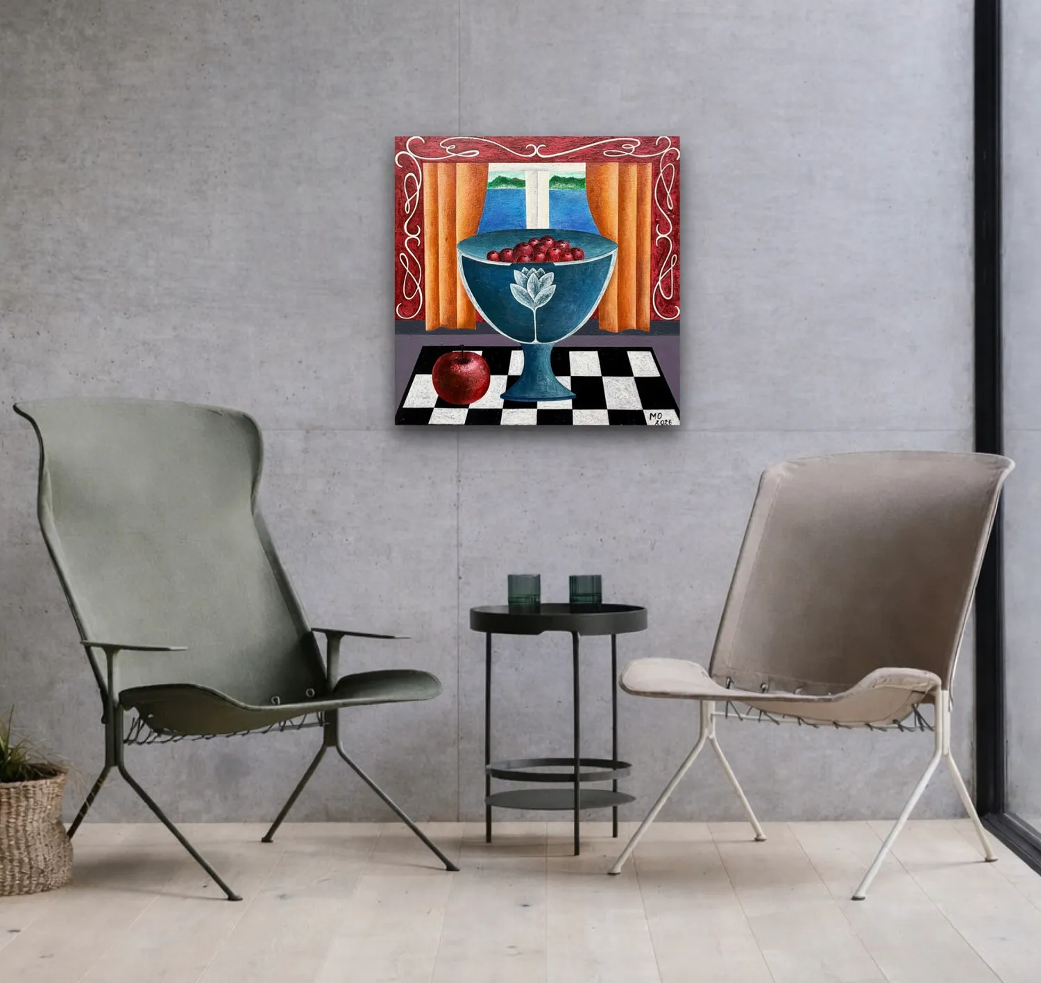 Where Is Your Grail? Abstract Painting Olena Marychevska - Subjektiv.art 2