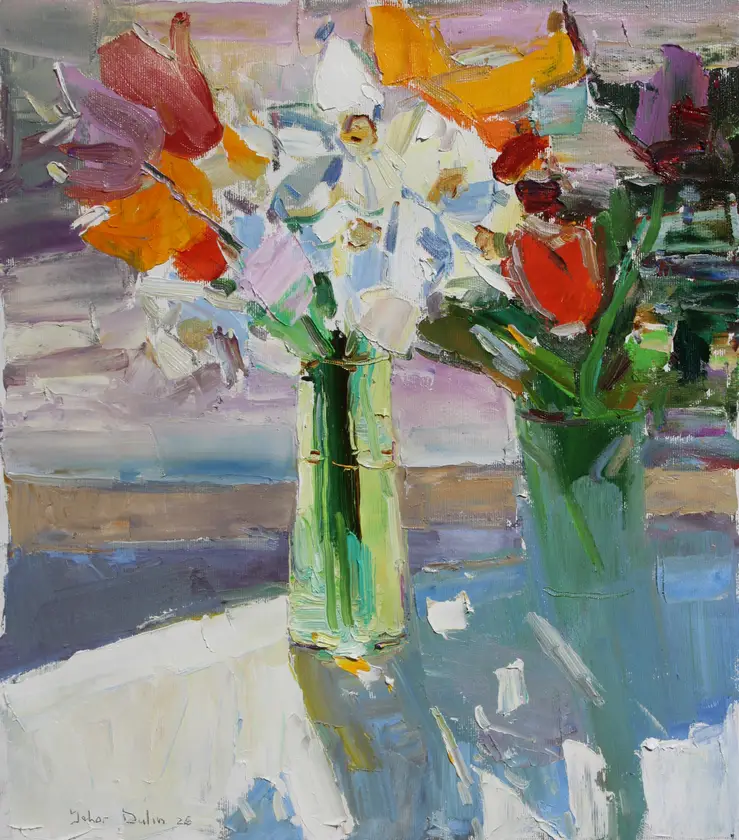" spring flowers " - Subjektiv.art