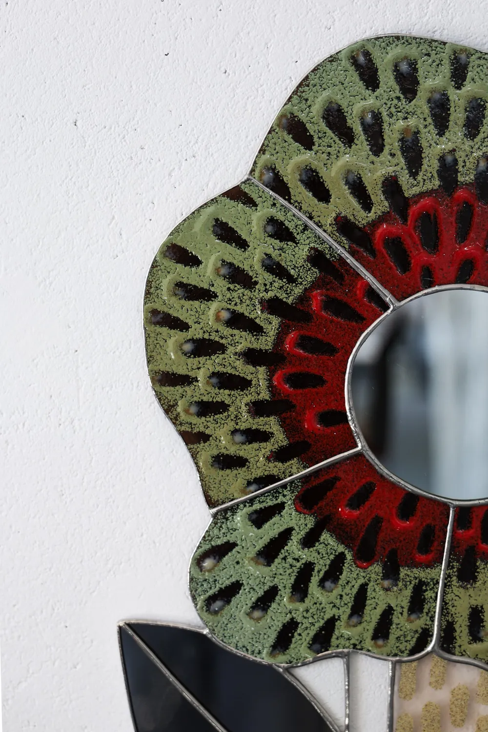 MIRROR FROM THE «TERRA-VERT» COLLECTION, CRIMSON Other Roksolana Khudoba - Subjektiv.art 3
