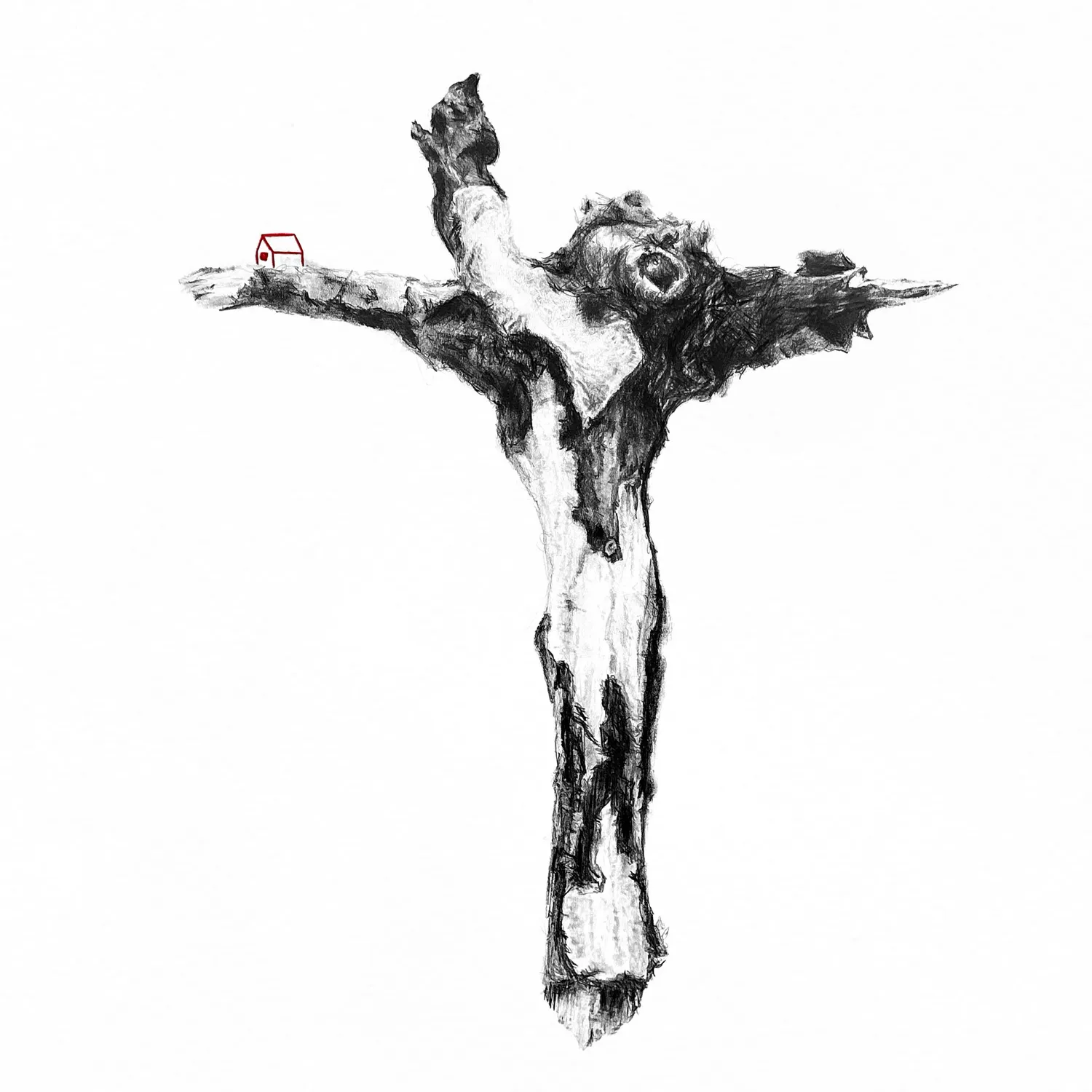 "Hold On" Modern Drawing Viktoriia Hunina - Subjektiv.art 4
