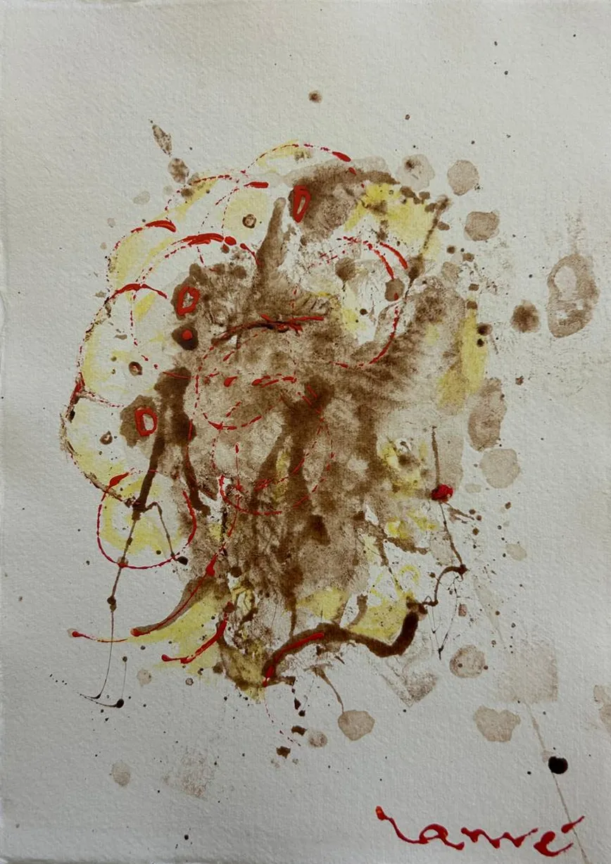 Pavement Series #18 Abstract Painting Lanre Olagoke - Subjektiv.art 2