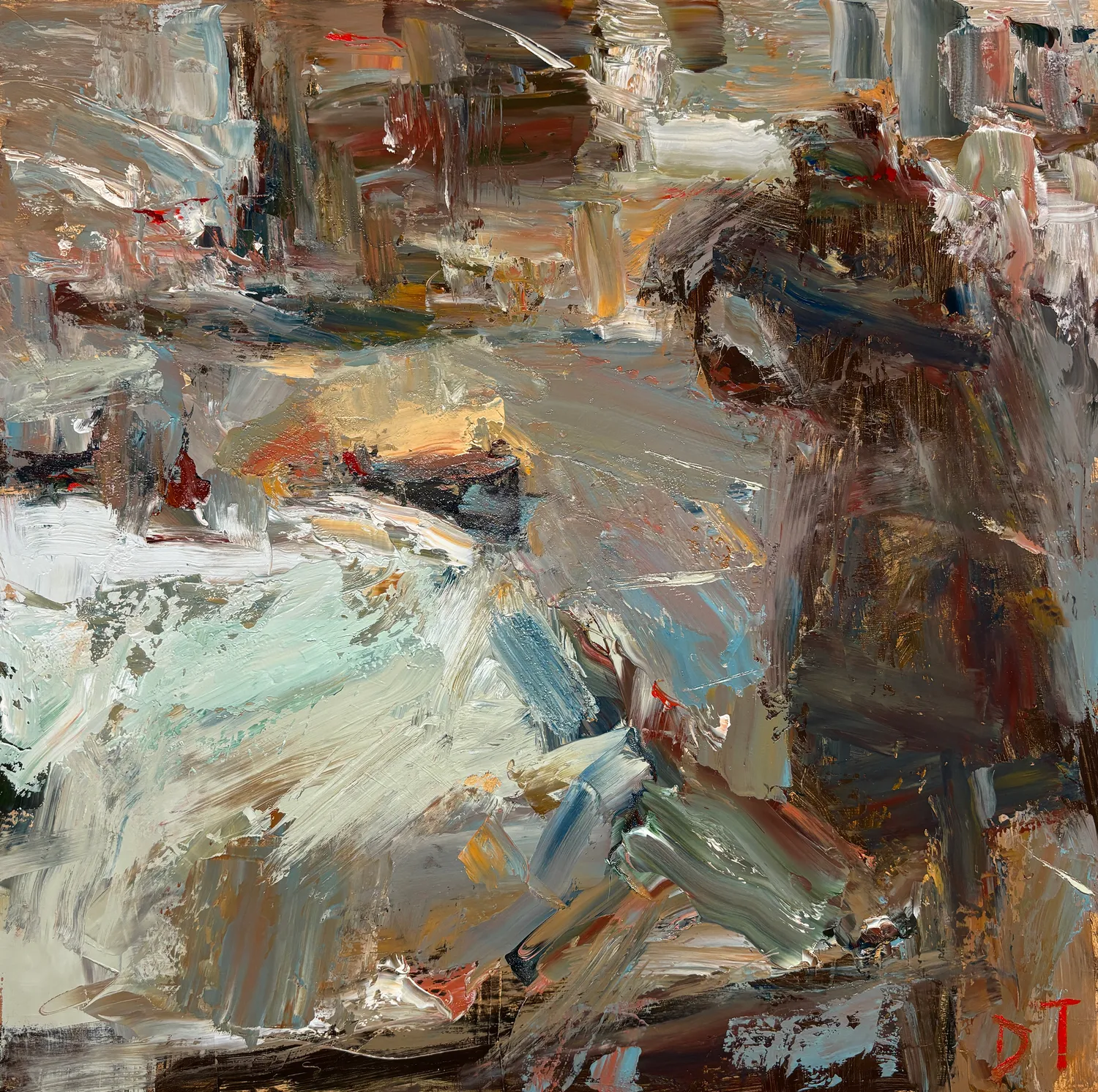 Abstract and non-figurative