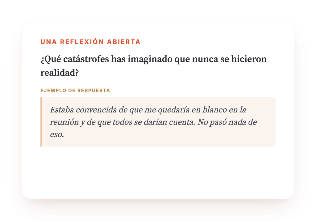 Vista previa, un extracto de una etapa del programa
