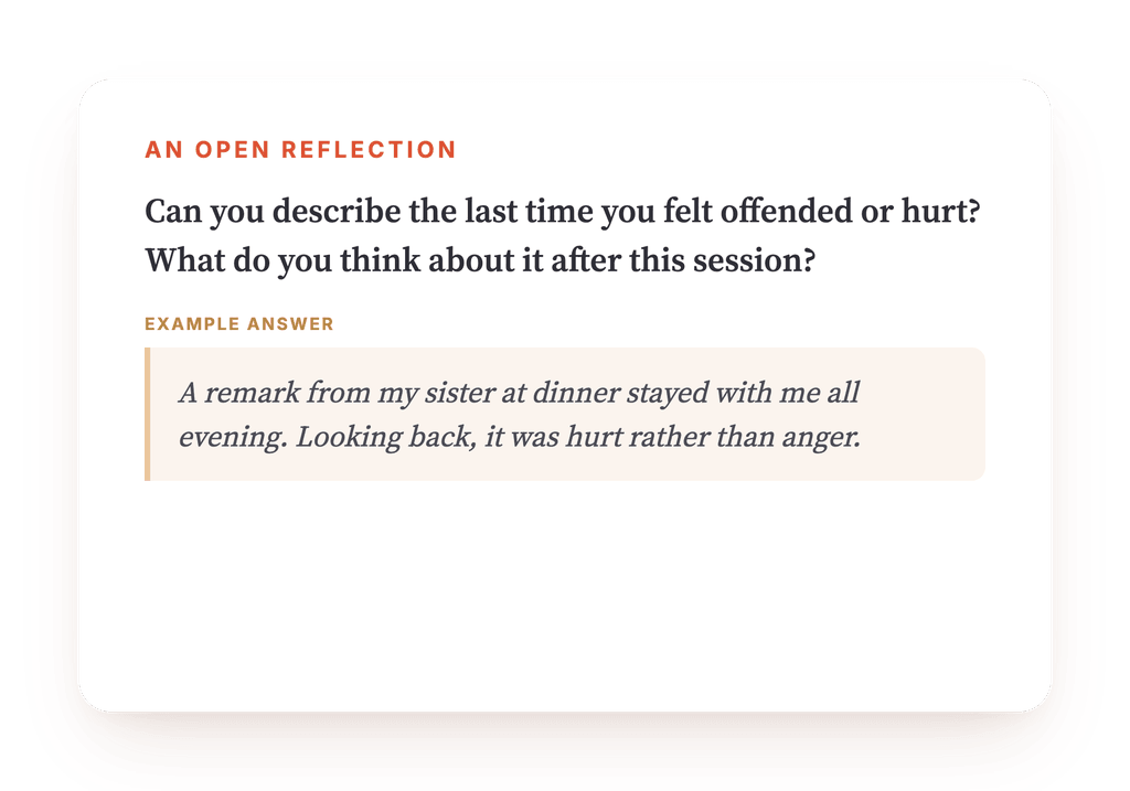Preview, an excerpt from one step of the program