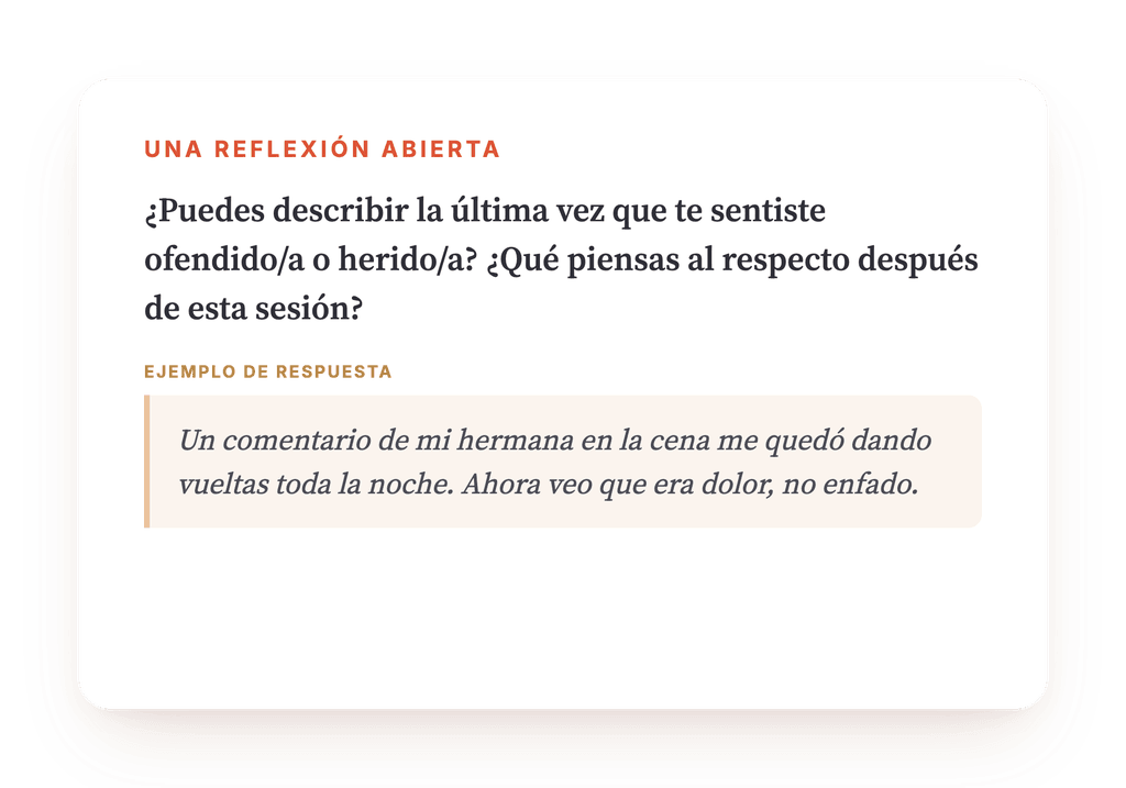 Vista previa, un extracto de una etapa del programa