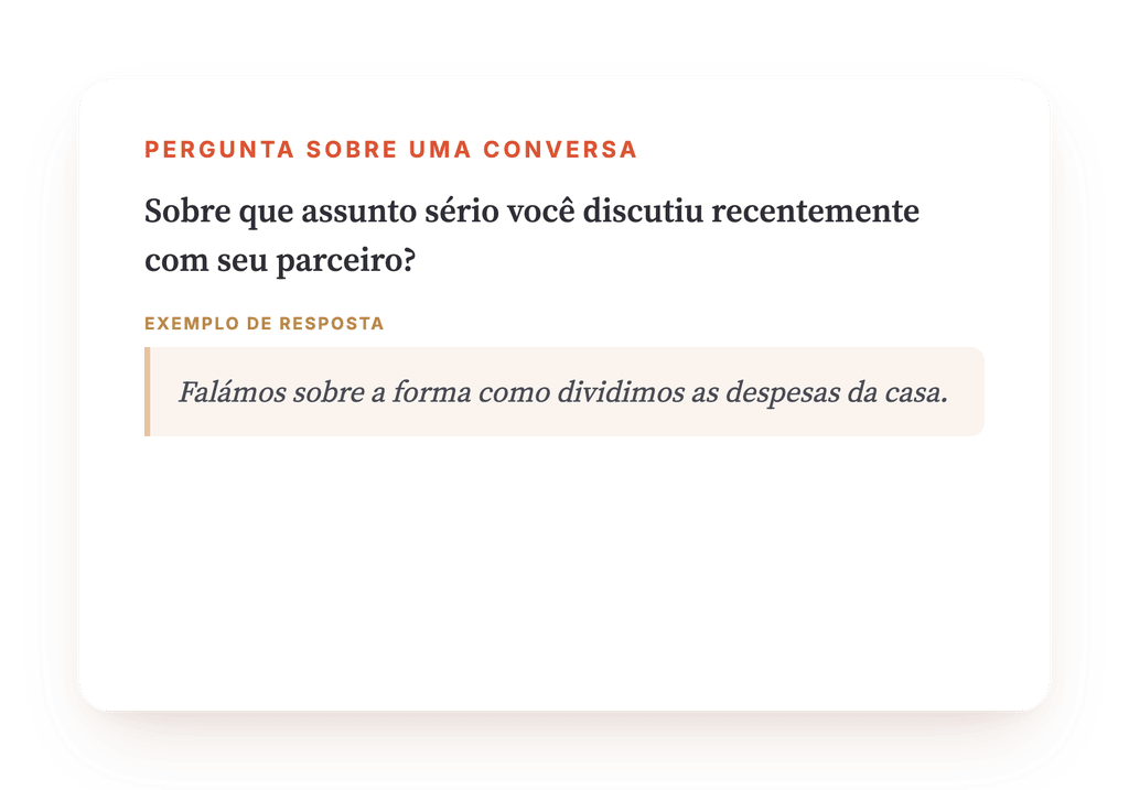 Prévia, um trecho de uma etapa do programa