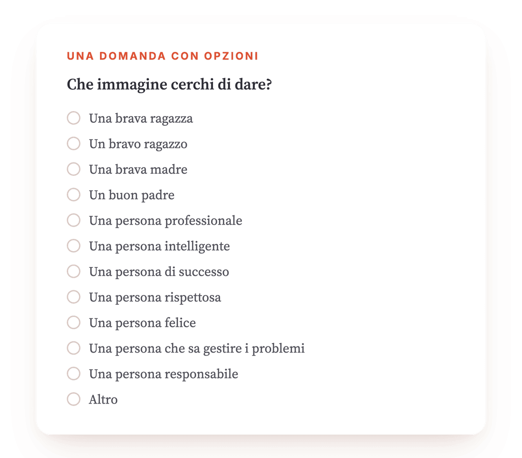 Anteprima, un estratto di una fase del programma