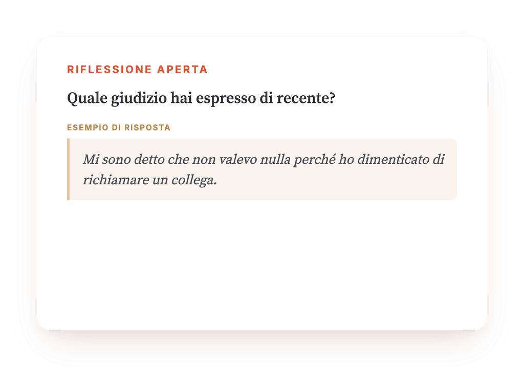 Anteprima, un estratto di una fase del programma
