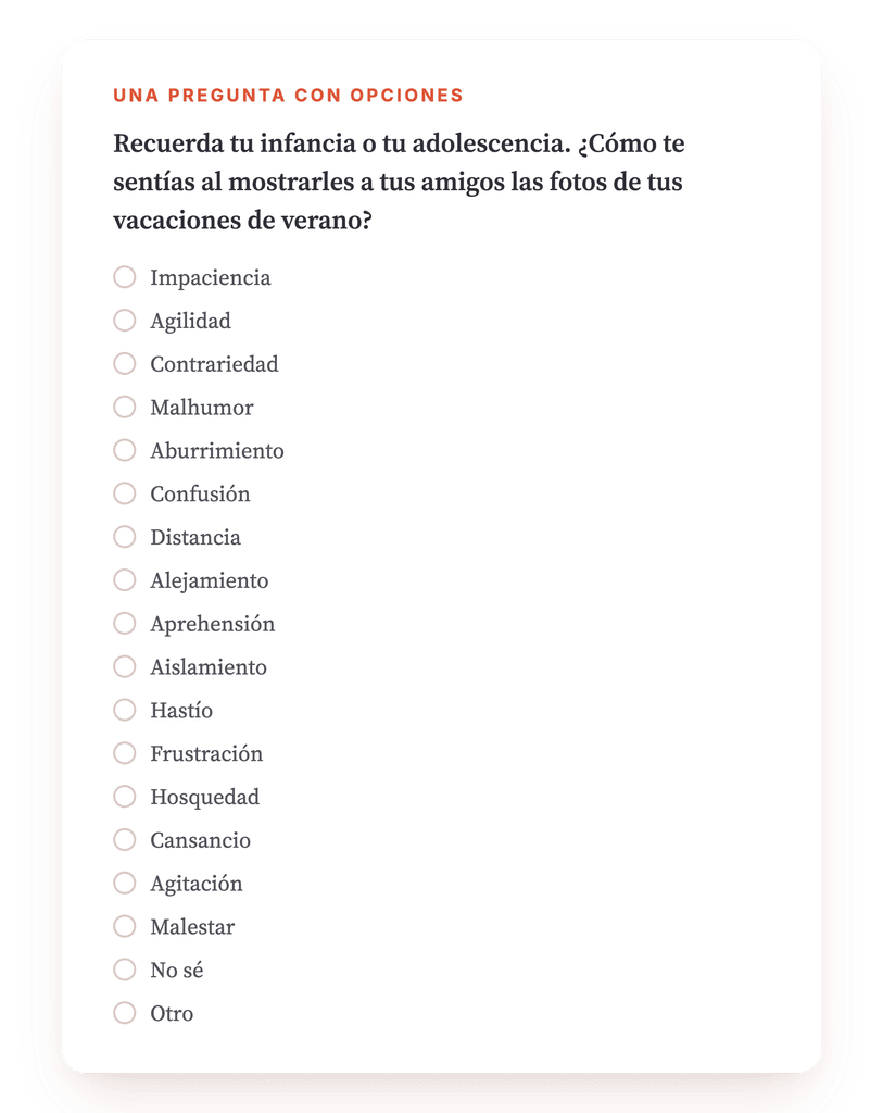 Vista previa, un extracto de una etapa del programa