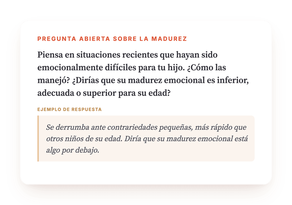 Vista previa, un extracto de una etapa del programa