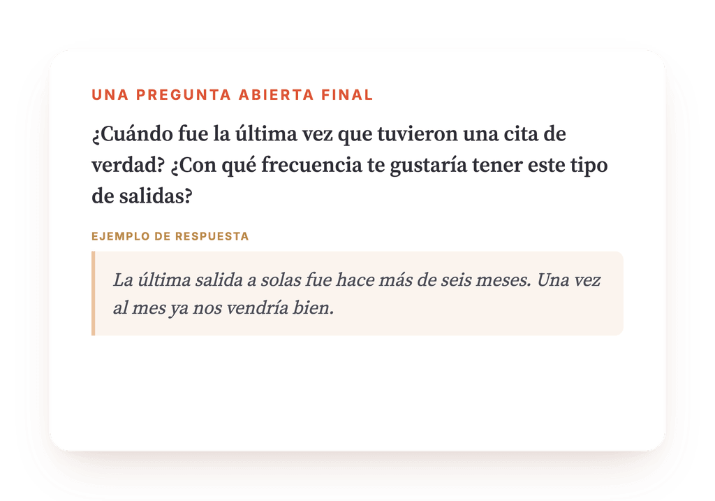Vista previa, un extracto de una etapa del programa