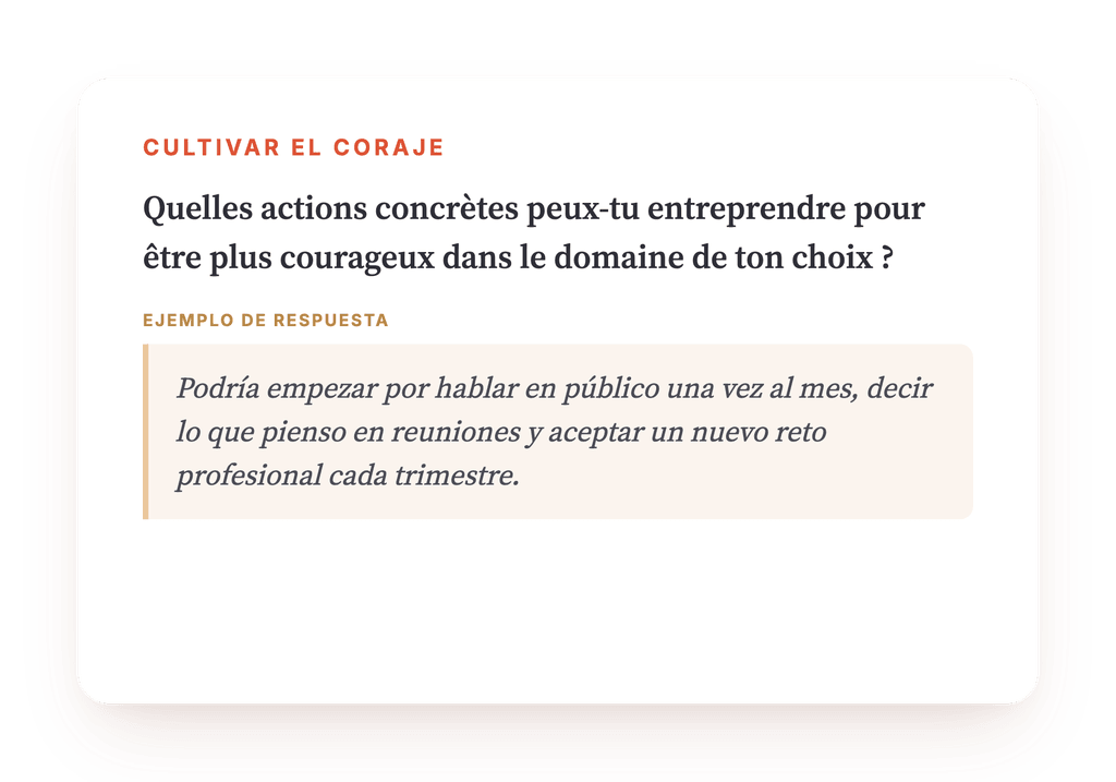 Vista previa, un extracto de una etapa del programa