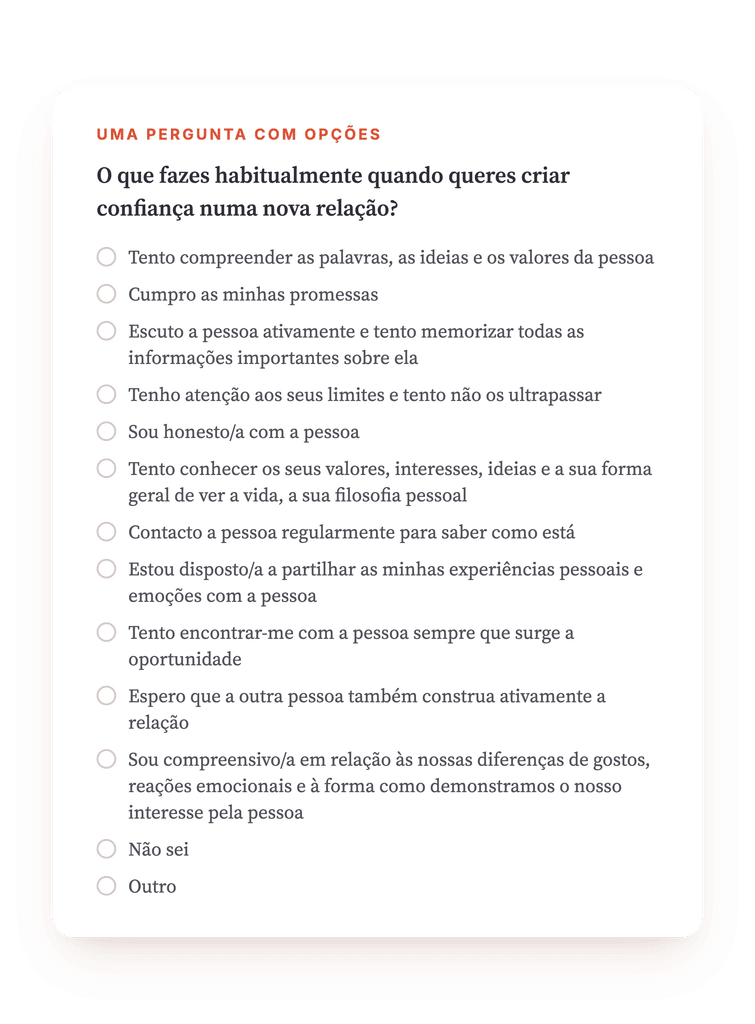 Prévia, um trecho de uma etapa do programa