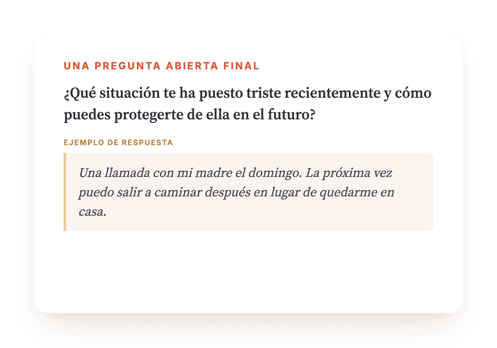 Vista previa, un extracto de una etapa del programa