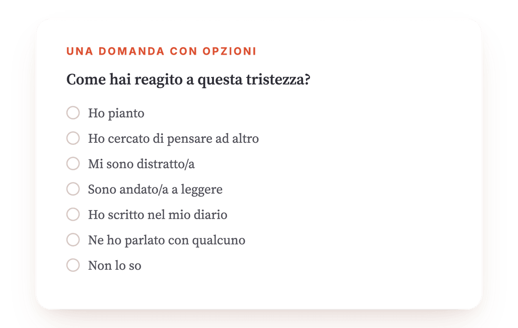 Anteprima, un estratto di una fase del programma