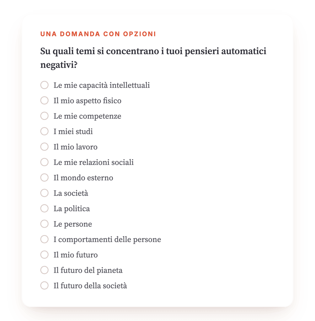 Anteprima, un estratto di una fase del programma
