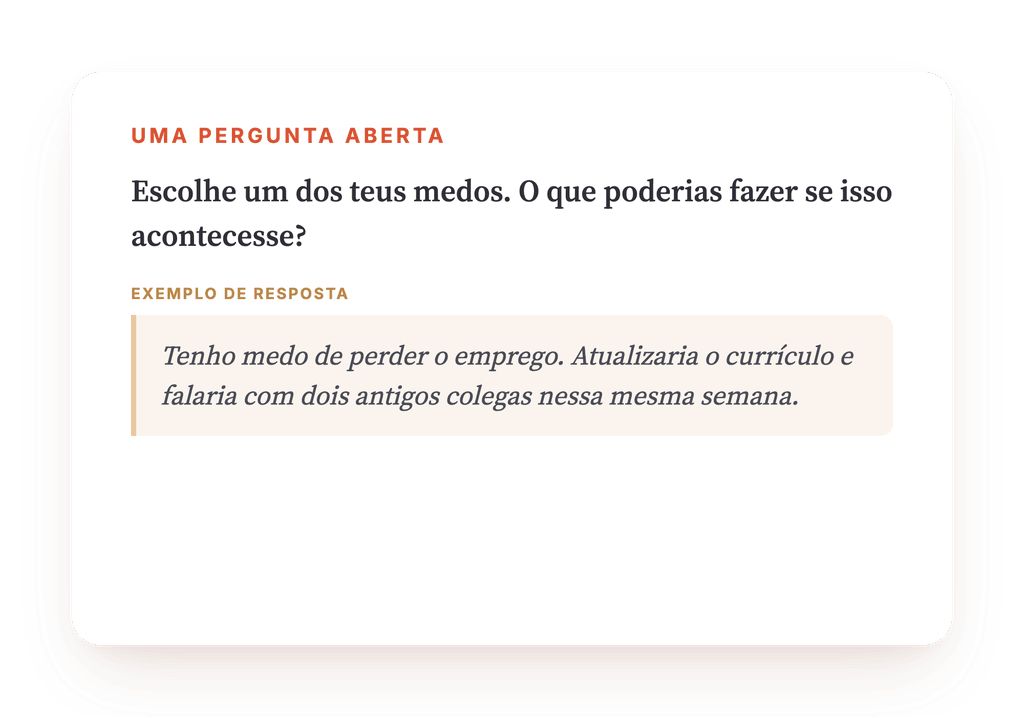 Prévia, um trecho de uma etapa do programa