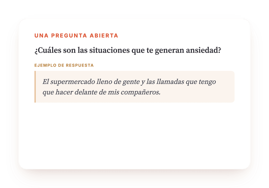 Vista previa, un extracto de una etapa del programa