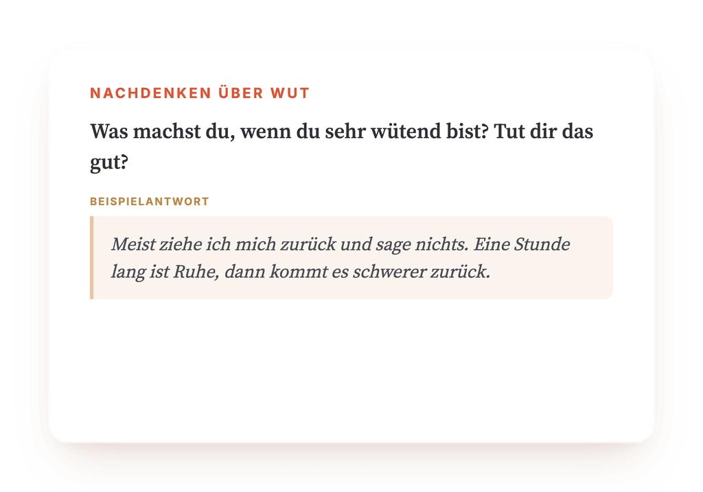 Vorschau, ein Auszug aus einem Schritt des Programms