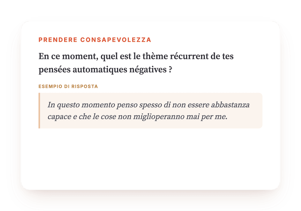Anteprima, un estratto di una fase del programma