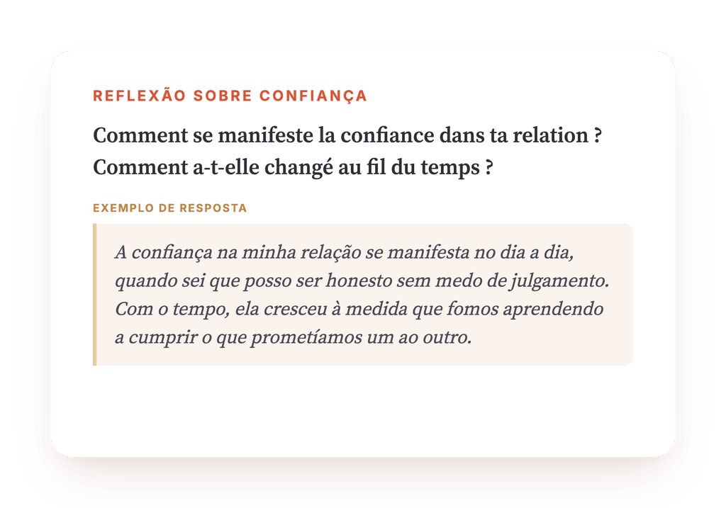 Prévia, um trecho de uma etapa do programa