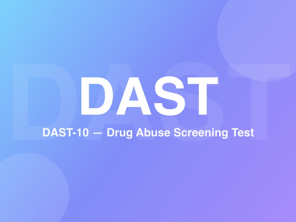 Drug Abuse Screening Test (DAST-10)