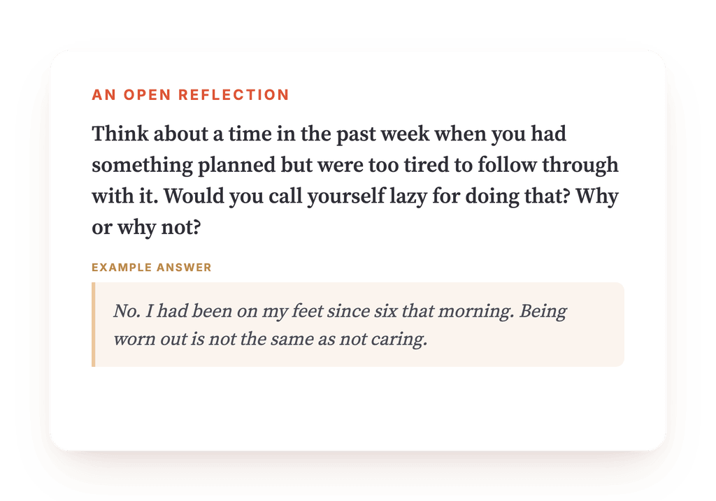 Preview, an excerpt from one step of the program