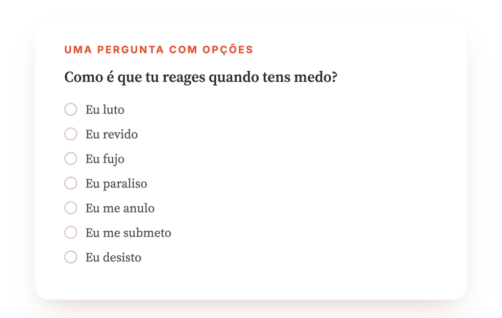 Prévia, um trecho de uma etapa do programa