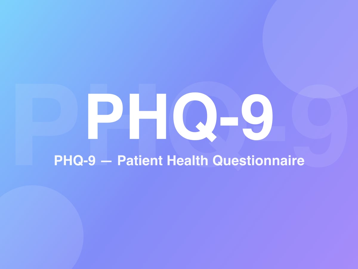 Questionnaire sur la santé du patient (PHQ-9)