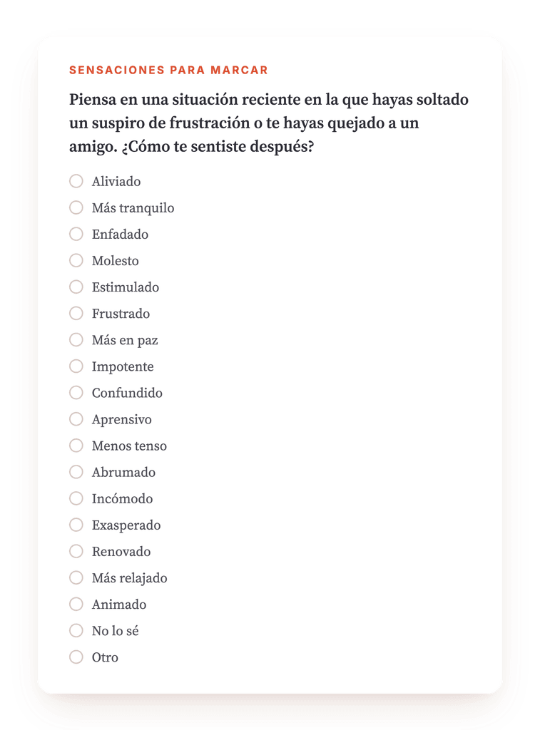 Vista previa, un extracto de una etapa del programa