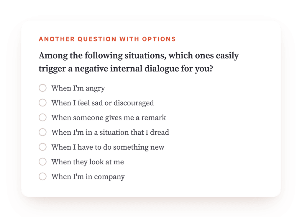 Preview, an excerpt from one step of the program