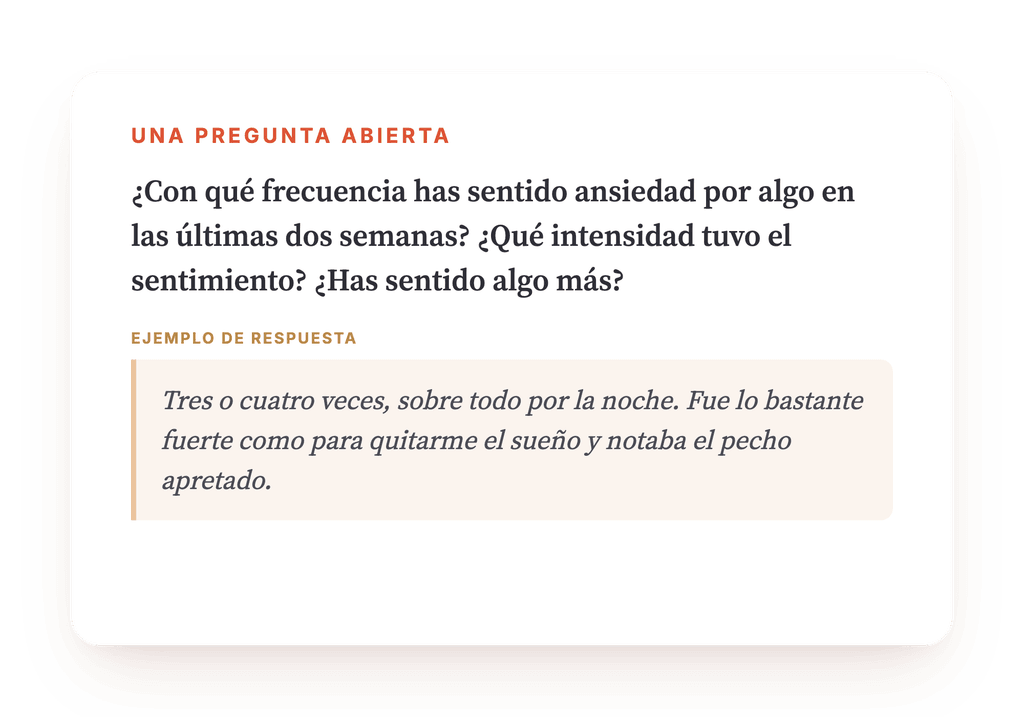 Vista previa, un extracto de una etapa del programa