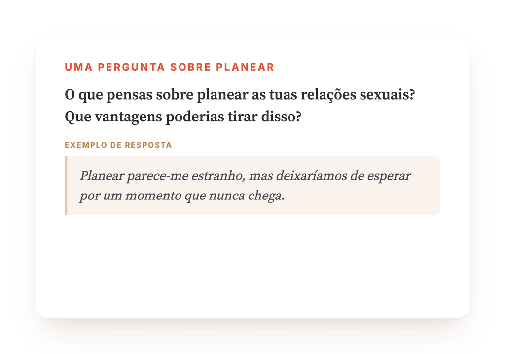 Prévia, um trecho de uma etapa do programa