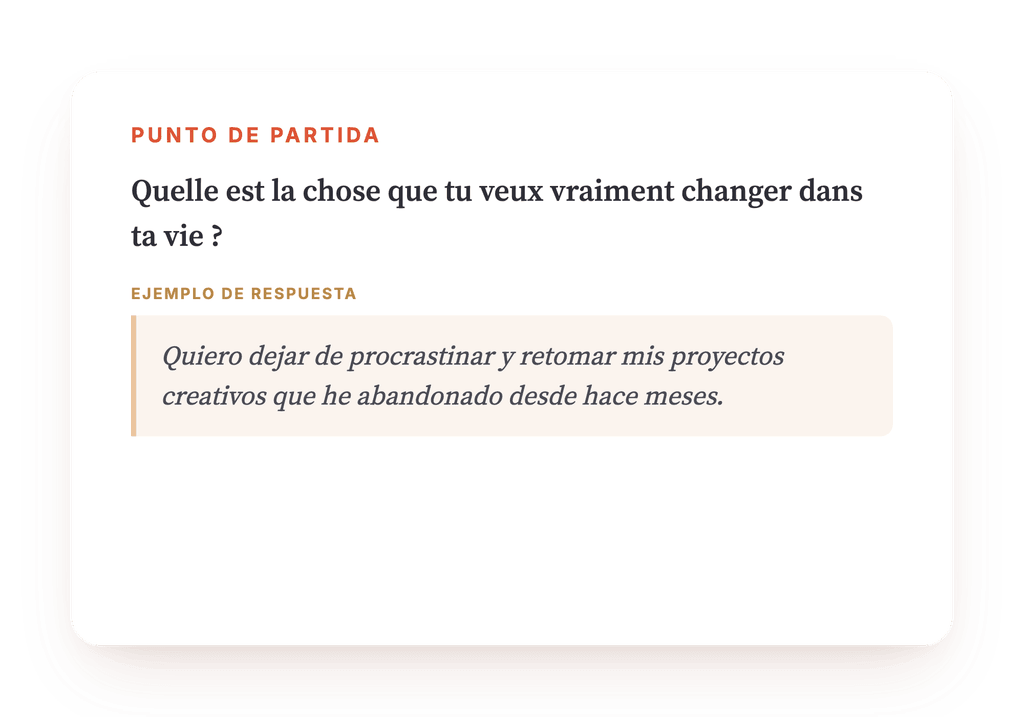 Vista previa, un extracto de una etapa del programa