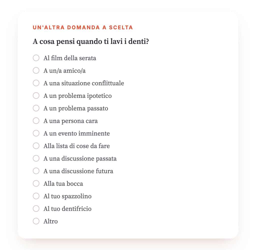 Anteprima, un estratto di una fase del programma