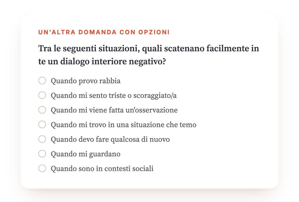 Anteprima, un estratto di una fase del programma