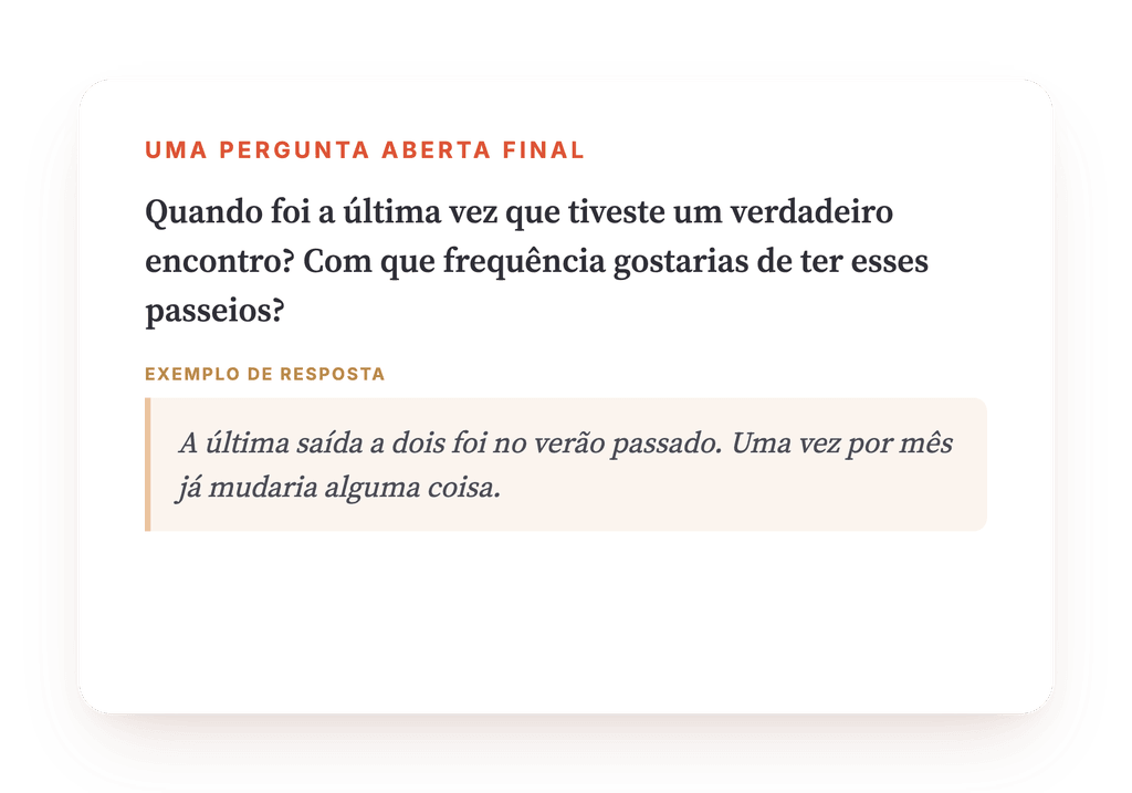 Prévia, um trecho de uma etapa do programa