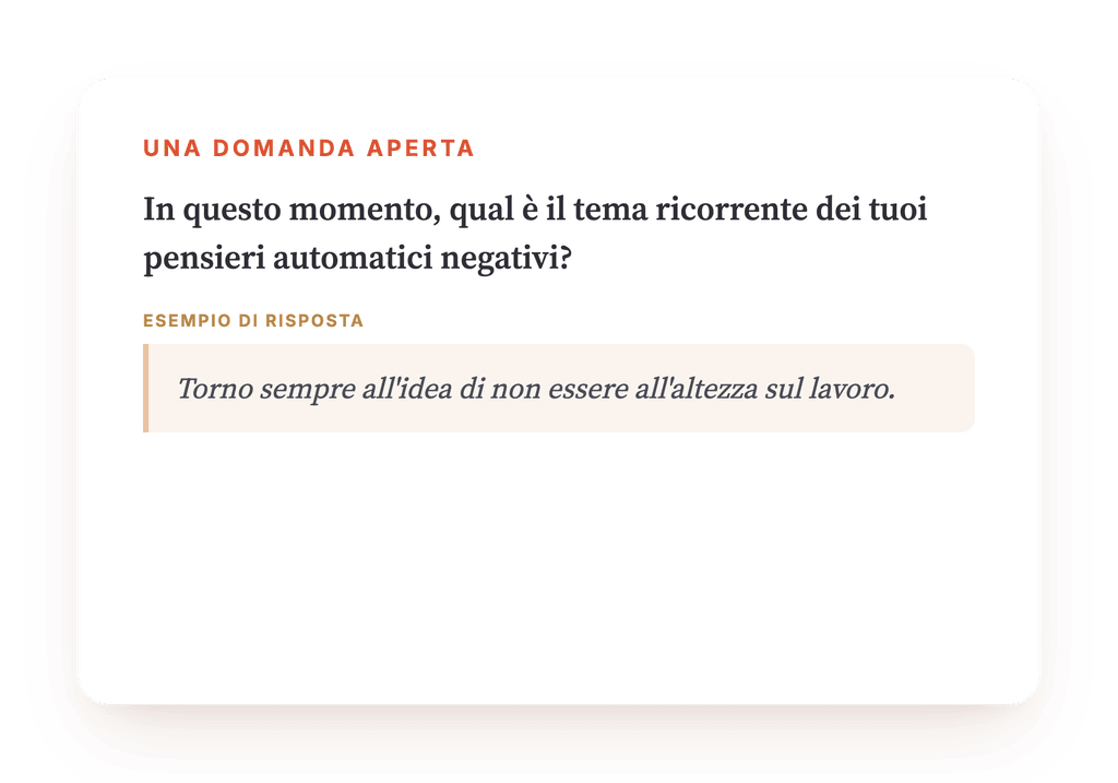 Anteprima, un estratto di una fase del programma
