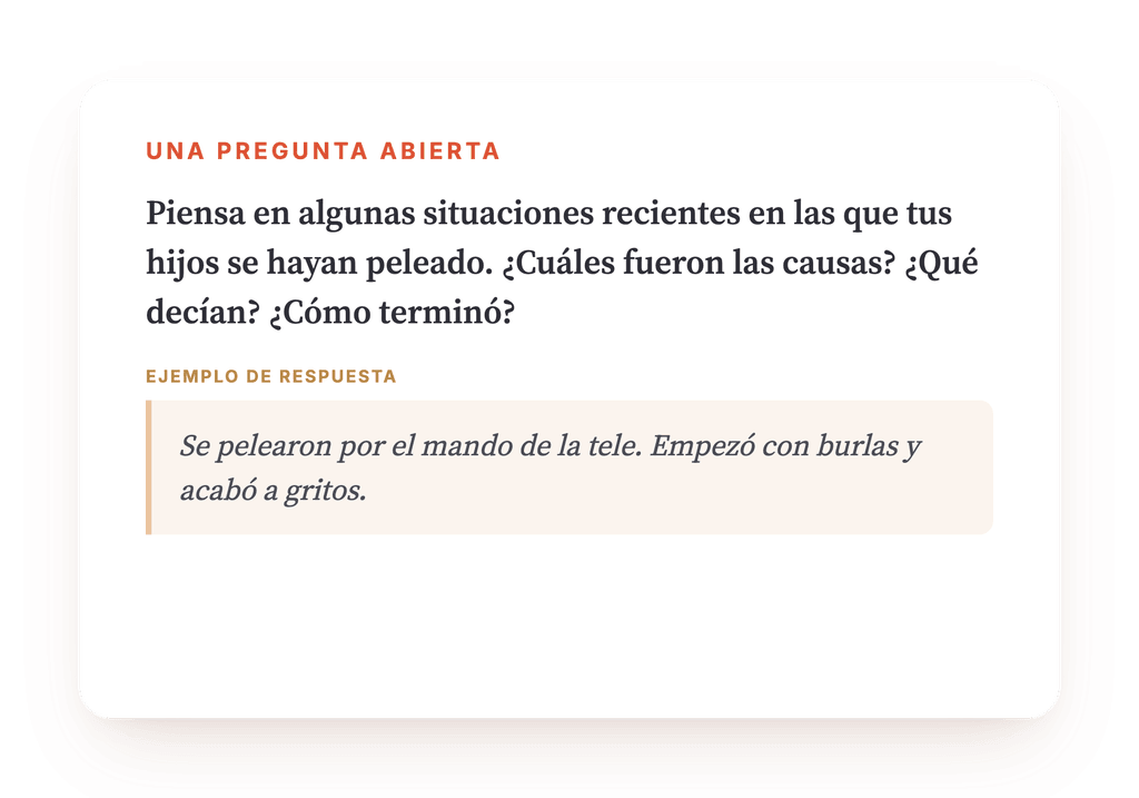 Vista previa, un extracto de una etapa del programa