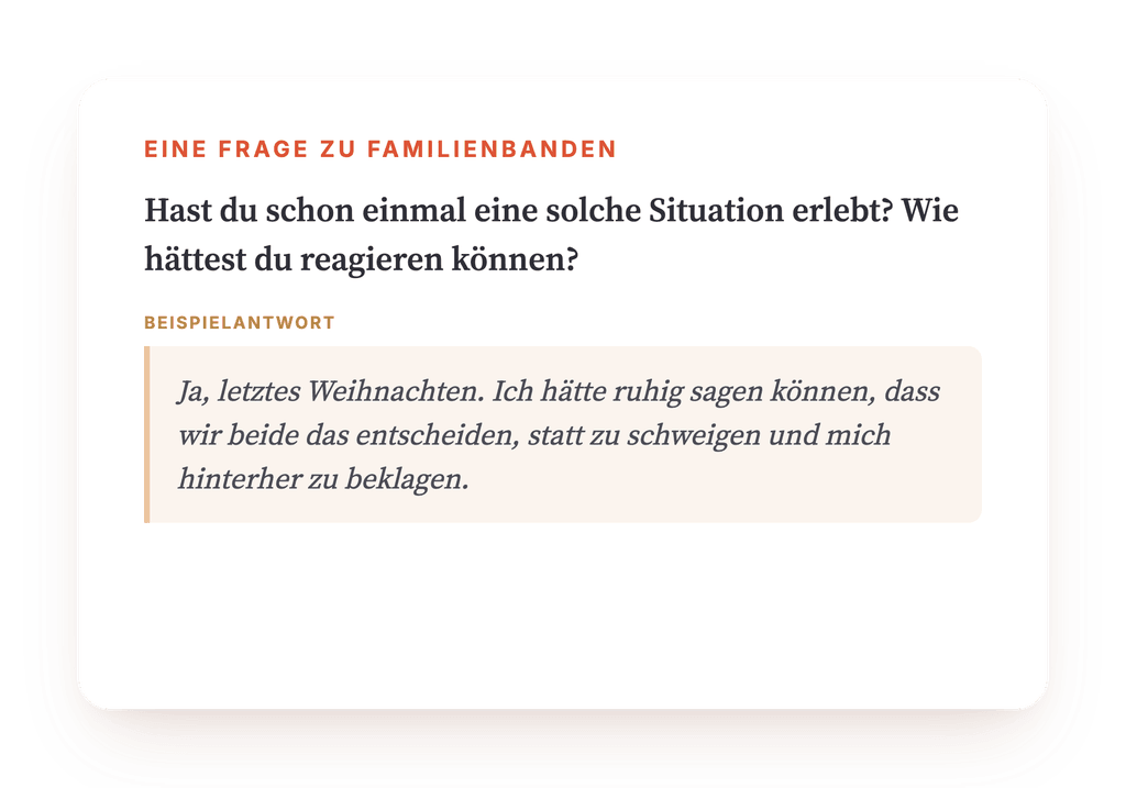 Vorschau, ein Auszug aus einem Schritt des Programms