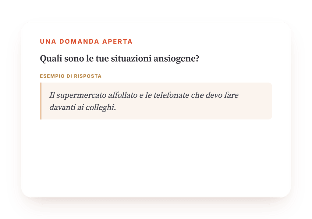 Anteprima, un estratto di una fase del programma