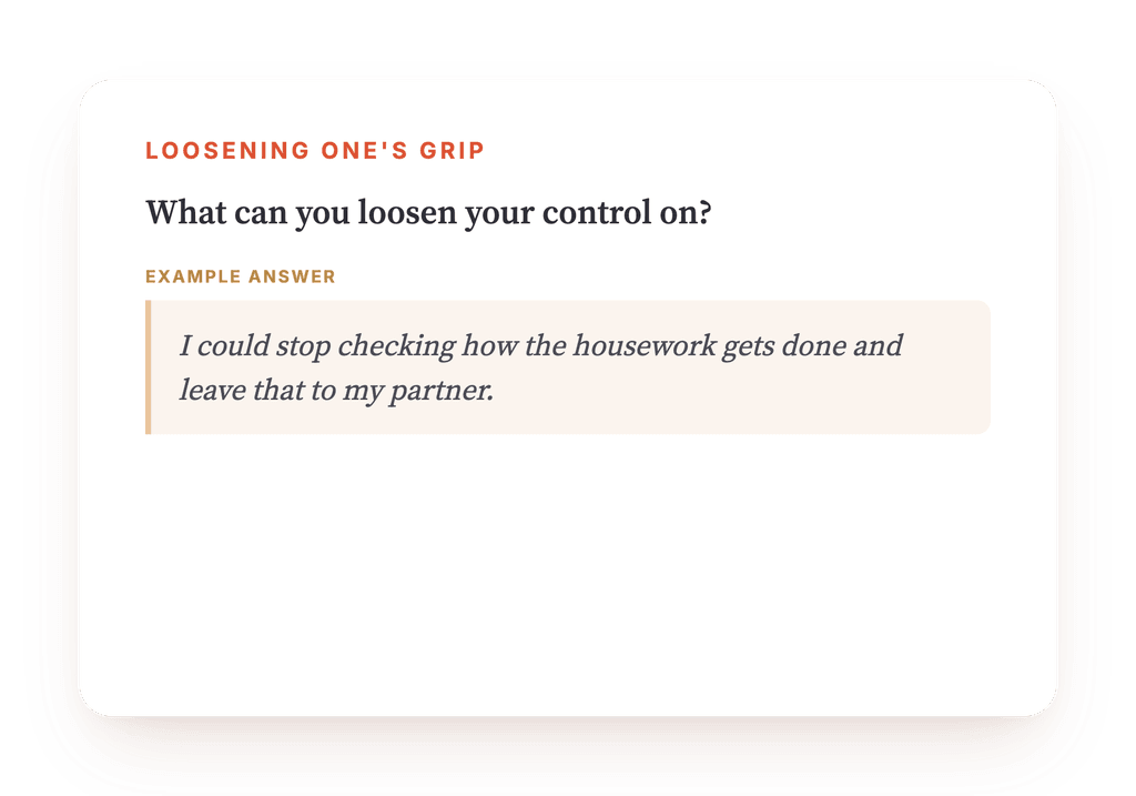 Preview, an excerpt from one step of the program